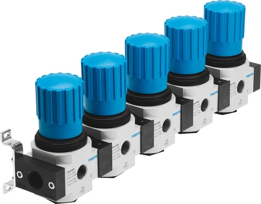 [P2YF7] Festo Pressure Regulator Manifold G3/8'' 0.5-7bar 3800l/min Midi - 529004