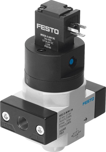 [P2YGG] Festo Shut Off Valve G1/4'' 2.5-16bar 1500l/min Mini - 165073