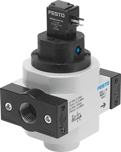 [P2YHD] FESTO Einschaltventil G1/2'' 2.5-16bar 5600l/min Maxi - 186518