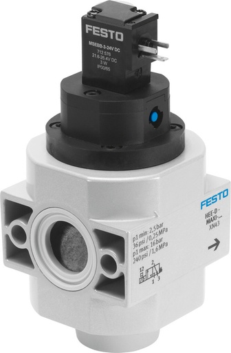 [P2YH9] FESTO Inschakelventiel 2.5-16bar Maxi - 172964