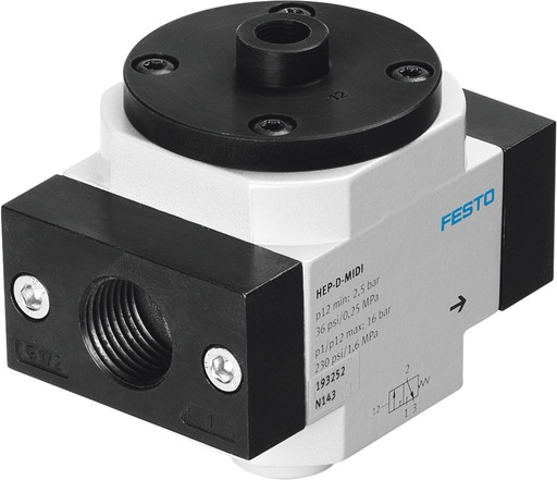 [P2YHH] Festo Shut Off Valve G1/4'' 0-16bar 1500l/min Mini - 193244