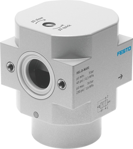 [P2YJ7] FESTO Válvula De Cierre 3-16bar Maxi - 170692