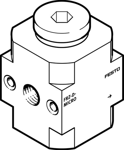 [P2YKN] Festo Verteilerblock Mini - 162786