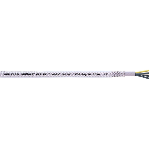 [E3T9T] Lapp Olflex Classic 110 SY 8G1.5 Shielded Control Cable - 1125308