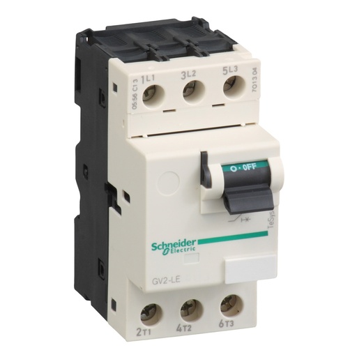 [E3T9M] Schneider Electric GV2LE10 Motor Circuit Breaker 6.3A - GV2LE10