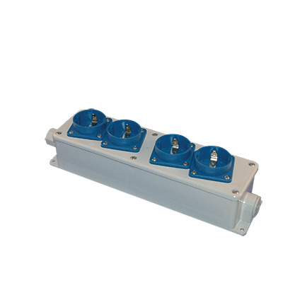 [E3TB5] Hateha VD16 Boîte De Distribution Électrique À 4 Sorties 16A 230V - 12.202.000