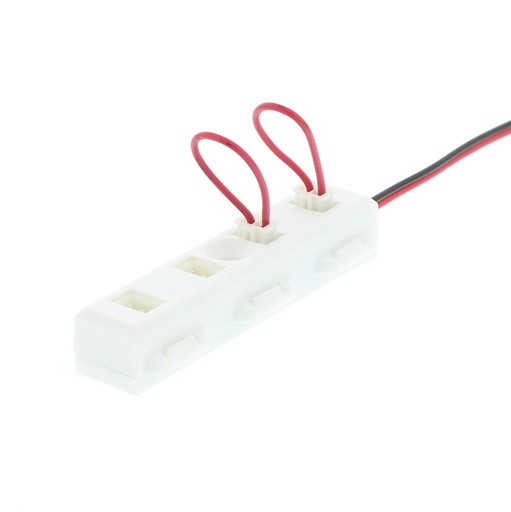 [E3TAF] 4-Pole LED Connector Cable With Dual Jumpers 2M - 876803