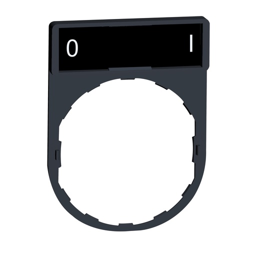 [E3TAM] Schneider Electric Harmony XB4 XB5 O-I Legend Plate Holder - ZBY2178