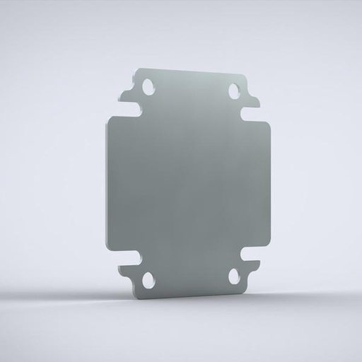 [E3TBK] nVent HOFFMAN Mounting Plate 200x300mm Steel - BMP2030