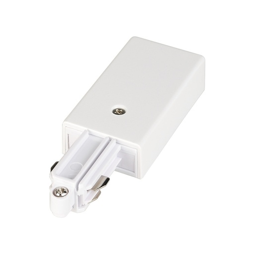 [E3TEH] SLV Single Phase Track Power Feed Right Earth White - 143041