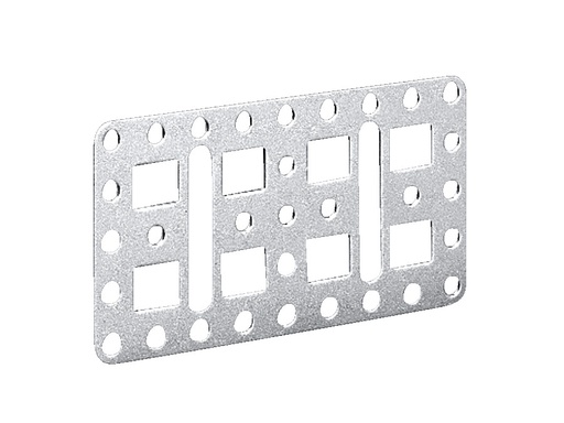 [E3TEX] Rittal PS4532 Stalen Bevestigingsplaat - 4532000 [4 Stukken]