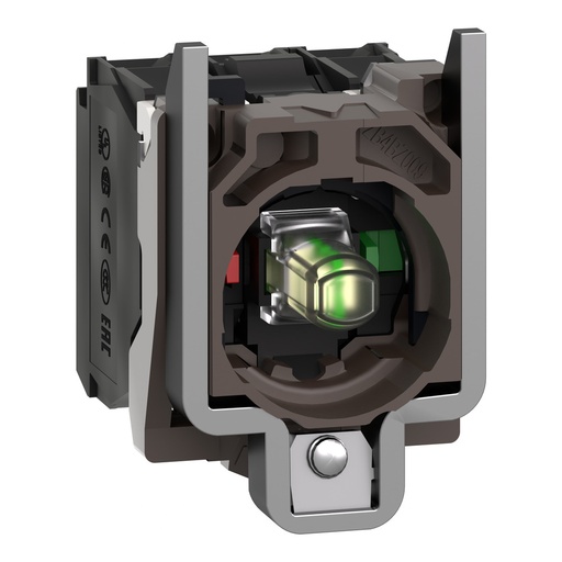 [E3TEP] Schneider Electric XB4 Witte LED Drukknopmodule 24V - ZB4BW0B15