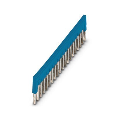 [E3THW] Phoenix Contact Connecteur De Pont À 20 Pôles 6.2mm Bleu - 3032208