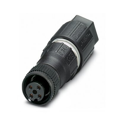[E3TH4] Phoenix Contact M12 4-Pin Vrouwelijke Sensor Connector - 1641756