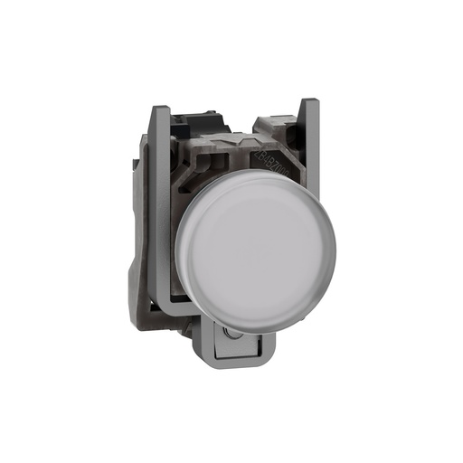 [E3TJW] Schneider Electric XB4 LED Pilot Light 230V AC White - XB4BVM1