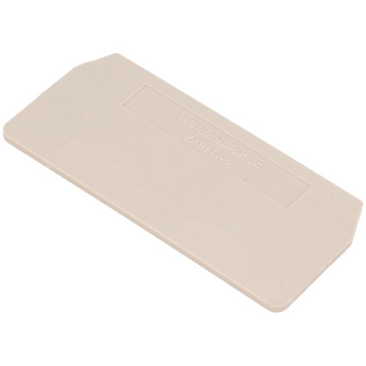 [E3TK4] Terminal Block Partition Plate 66mm End And Separator - 1608770000