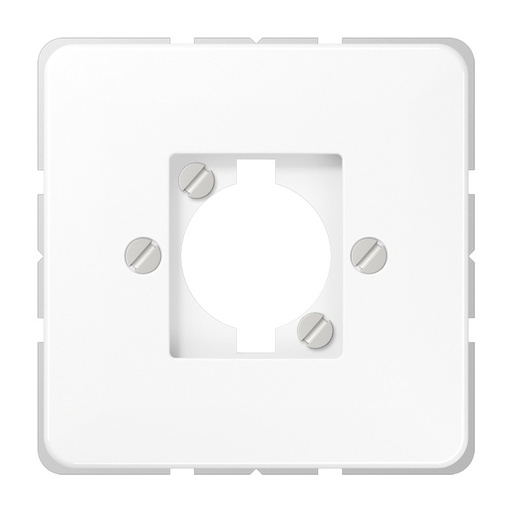 [E3TMF] JUNG CD500 Blanc Alpin XLR Couvercle De Connexion De Haut-Parleur - CD568-1WW