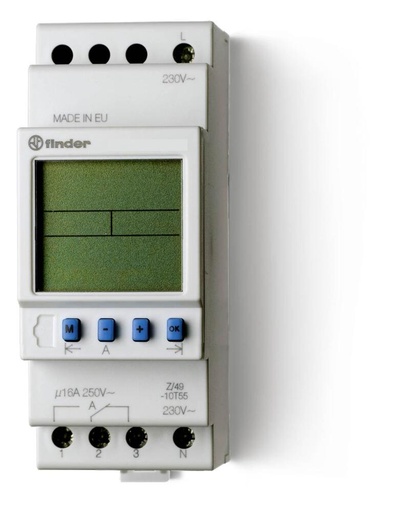 [E3TKT] Digitaler Wöchentlicher Timer Schalter 16A 24V Einzelner Kanal - 12.21.0.024.0000