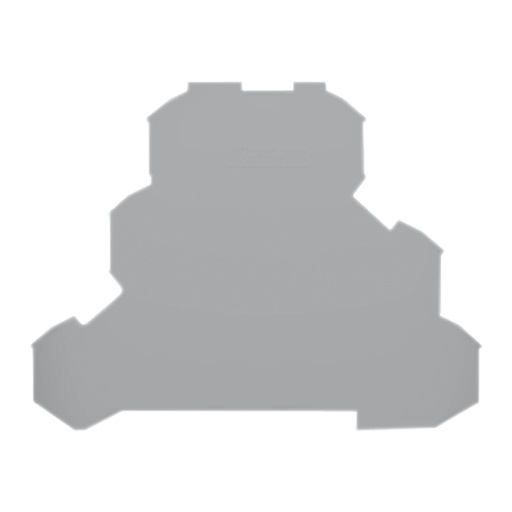[E3TNQ] WAGO TopJob-S Placa De Fin Y Separación 0.8mm Gris - 2002-3291