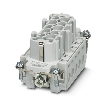 [E3TP3] Phoenix Contact B10 Connecteur D'Alimentation Insert 10P+PE 16A - 1648186