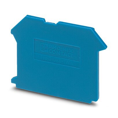 [E3TRT] Phoenix Contact Eindafdekking D-UK 5-Twin Blauw - 1923050