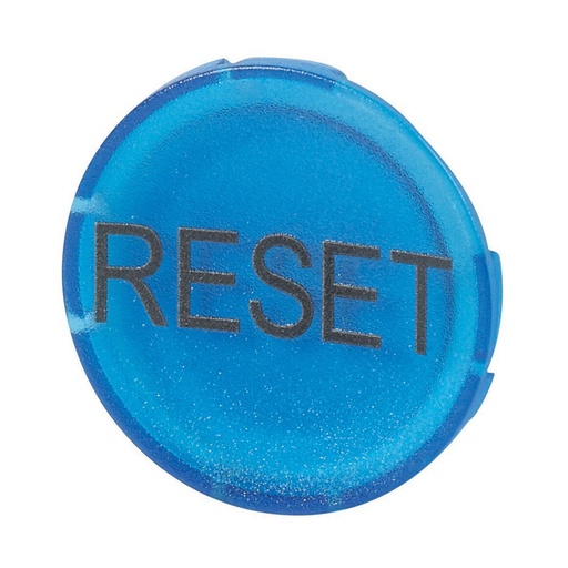 [E3TSB] Eaton RMQ-Titan Blauwe Resetknop Lens M22-XDL-B-GB14 - 218336