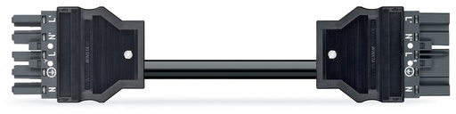 [E3TWH] Vorab Montiertes 5-Poliges Verbindungs-Kabel 4M Dunkelgrau - 771-8985/007-403