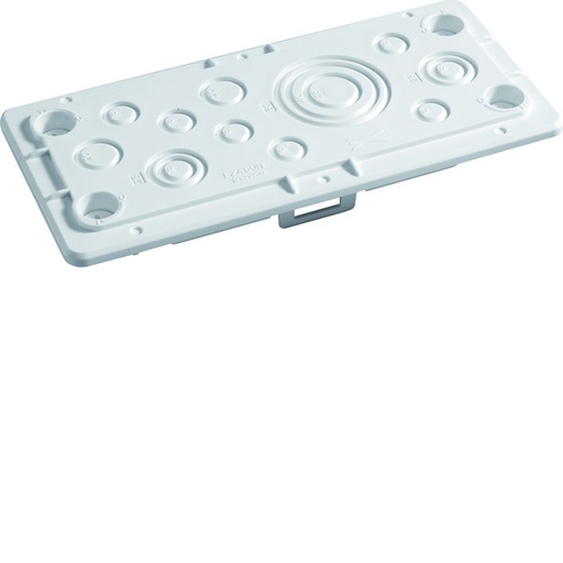 [E3TZT] Hager Universal IP44 Placa De Entrada De Cable - FZ468NT