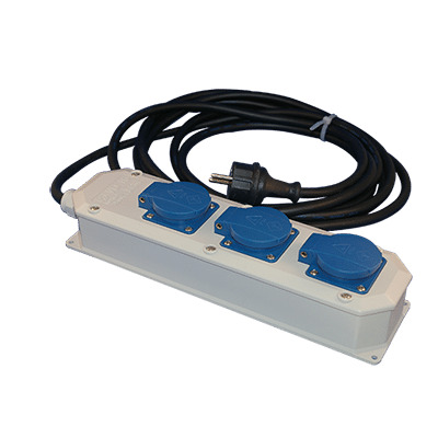 [E3U29] Professionelle Stromverteilungsbox 16A 230V IP44 - 12.112.011