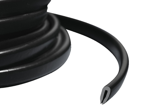 [E3U24] Rittal PVC Randbeschermer 10M Zwart - 7072100 [10 Meter]