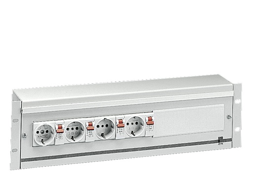 [E3U7E] Rittal 19-Inch 3U Energy Box Power Distribution Unit - 7480035