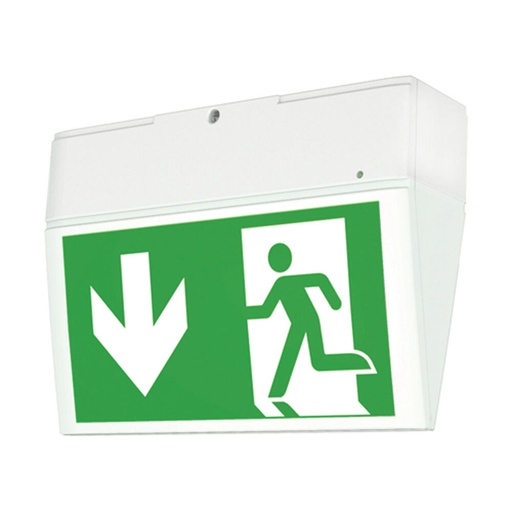 [E3UAF] Eaton Euro X LED Emergency Exit Light 3H Autotest - 40071354901