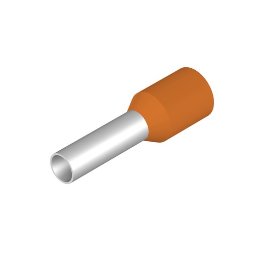 [E3UC2] Orange Wire End Ferrule 4mm² Insulated Terminal - 9021100000 [500 Pieces]