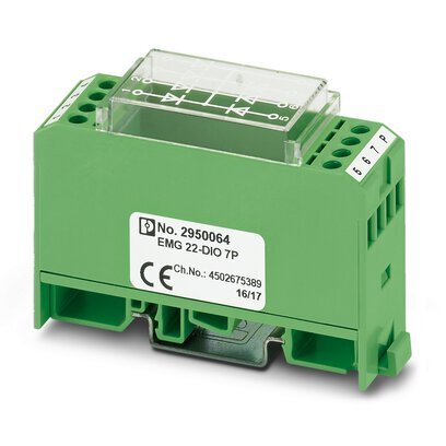 [E3UGU] Phoenix Contact EMG 22-DIO 7P Diodenmodul - 2950064