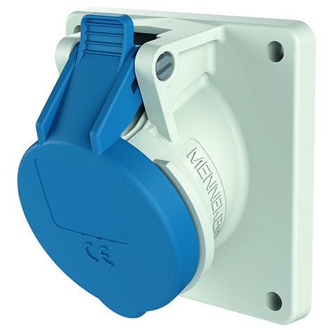 [E3UFS] Mennekes CEE 16A 3P Enchufe Industrial 230V IP44 - 3036