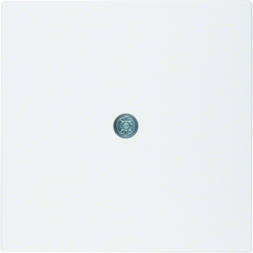 [E3UHC] Berker S1 B3 B7 Cable Outlet Center Plate Polar White Matt - 10191909