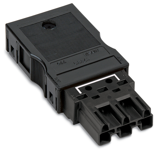 [E3UJM] WAGO 3-Pool Kortsluitplug Met Trekontlasting Behuizing - 770-113/147-000