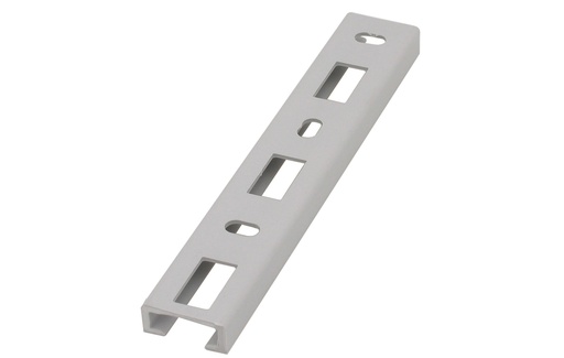 [E3UHM] Walraven StarQuick PVC Bevestiging Rail 24x10mm 1m Grijs - 0854325