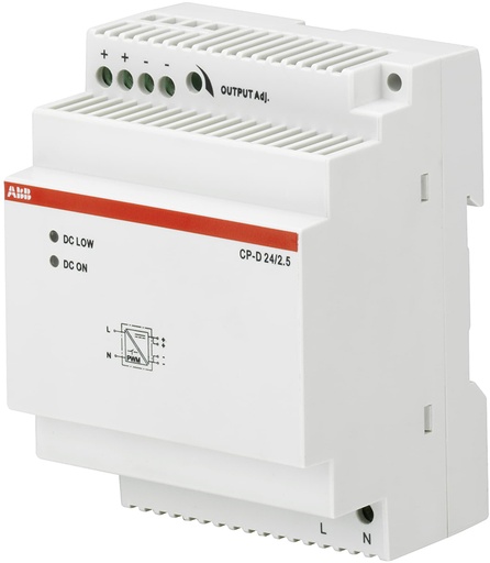 [E3UKV] ABB Prion KNX Stromversorgung 24 V DC 2500mA - 2CDG120037R0011