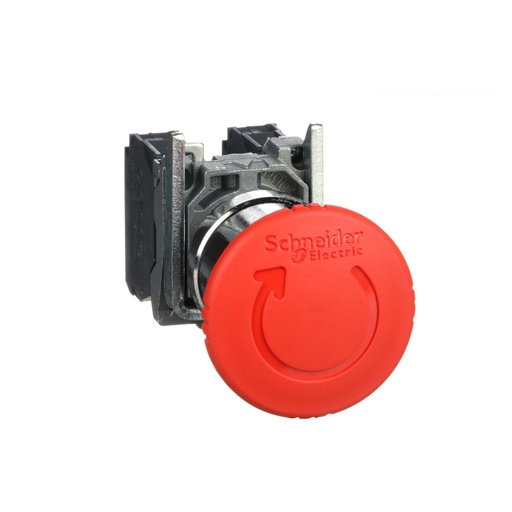 [E3UKK] Schneider Electric XB4BS8445 Botón De Parada De Emergencia 40mm - XB4BS8445