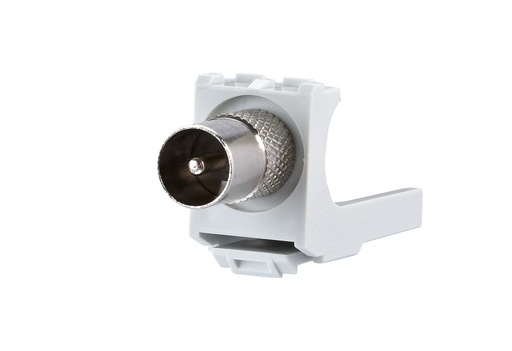 [E3UQ9] Metz Connect PIK2M Prise IEC Vers F Jack Module Coaxial - 130898-03-I