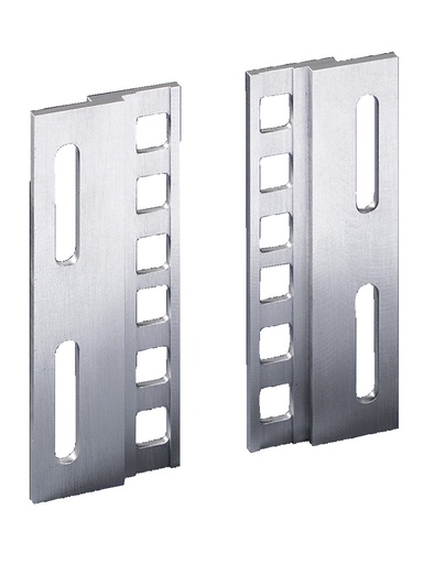 [E3URJ] Rittal 21/19 Pouce Adaptateur Kit 2U - 7246010 [2 Pièces]