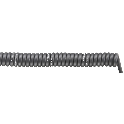 [E3US7] LAPP Spiral PUR Power Cable H07BQ-F 3G1.5 2M-6M Black - 70002753
