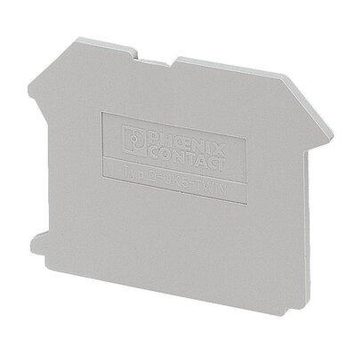 [E3UT5] Phoenix Contact D-UK 5-Twin End Cover - 1923034