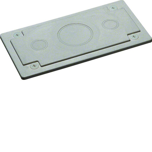 [E3UU7] Hager FZ408M IP54 Plaque D'Entrée De Câble Universel - FZ408M
