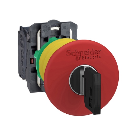 [E3USW] Schneider Electric XB5AS9445 Bouton D'Arrêt D'Urgence 40mm - XB5AS9445