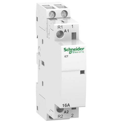[E3UVD] Schneider Electric ICT 16A Modular Contactor 24V AC - A9C22115