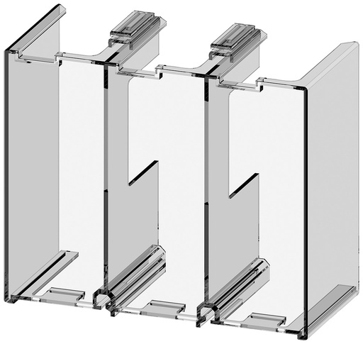 [E3UWZ] Capot De Terminal Siemens S10/S12 Pour Connexions De Barres Collectrices - 3RT19664EA1