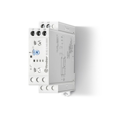 [E3UXA] Industrielles Stern-Dreieck-Zeitrelais 16A 24-240V AC/DC - 83.82.0.240.0000