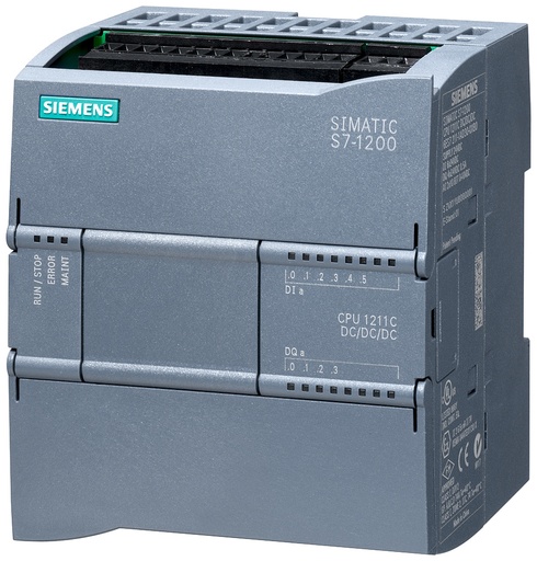 [E3UYA] Siemens S7-1200 CPU 1211C Compact PLC Controller - 6ES72111AE400XB0